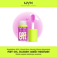  NYX NYX Maybelline, NYX, L’Oreal Paris, Garnier, Elseve alışverişine Nyx Fat Oil Lip Drip Dudak Yağı 16 Strawberry Slush HEDİYE!  