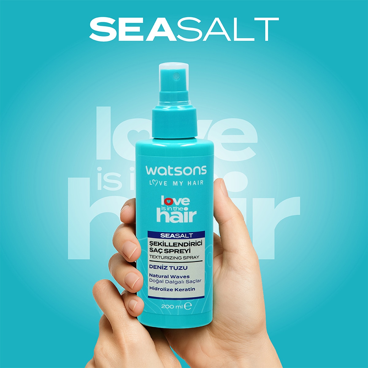 WATSONS Watsons Love Is In The Hair Deniz Tuzu Şekillendirici Saç