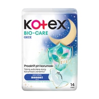  KOTEX KOTEX Kotex Hijyenik Ped Bio-Care Quadro Gece 14 Adet 