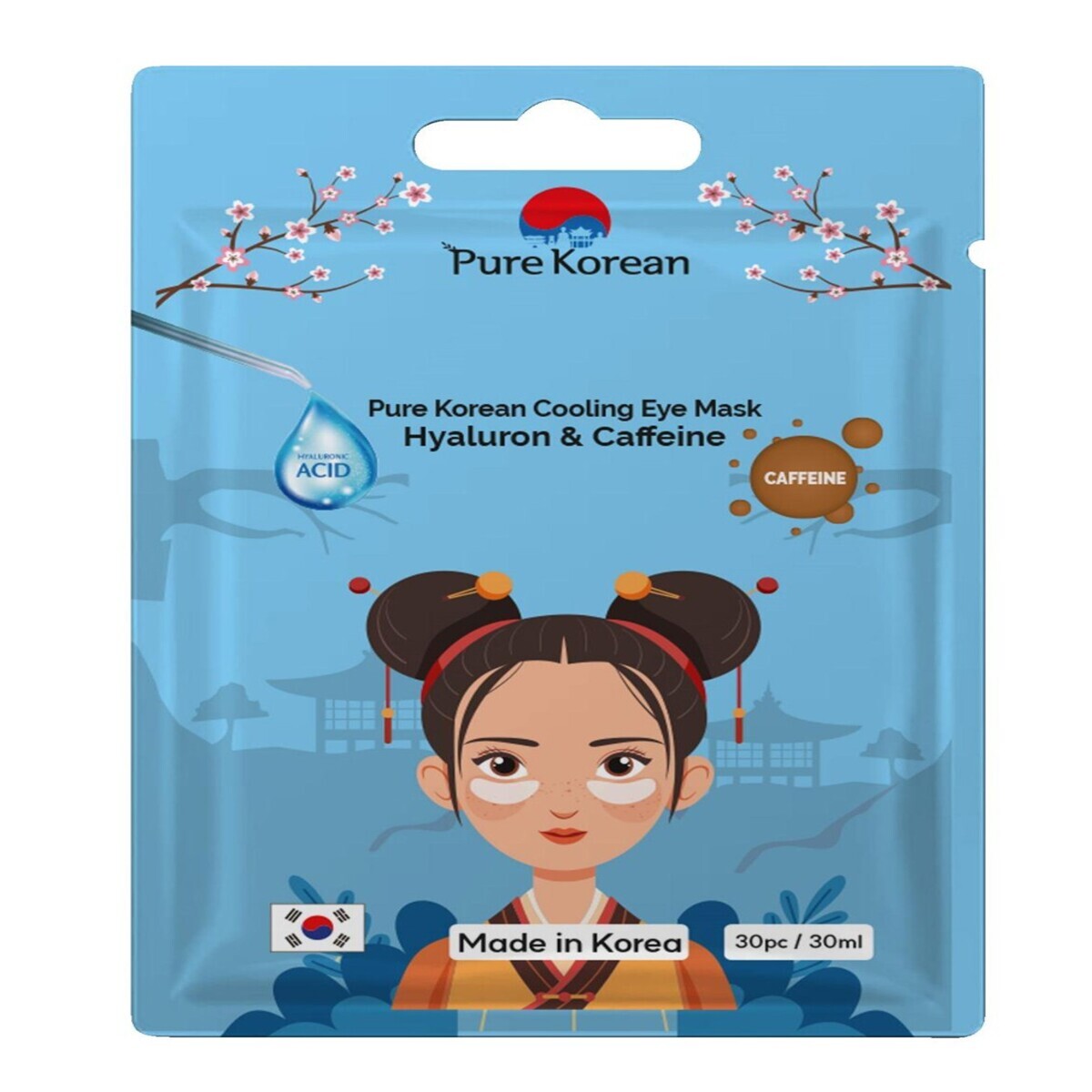  PURE KOREAN PURE KOREAN Pure Korean Cooling Göz Maskesi  1 of 1 