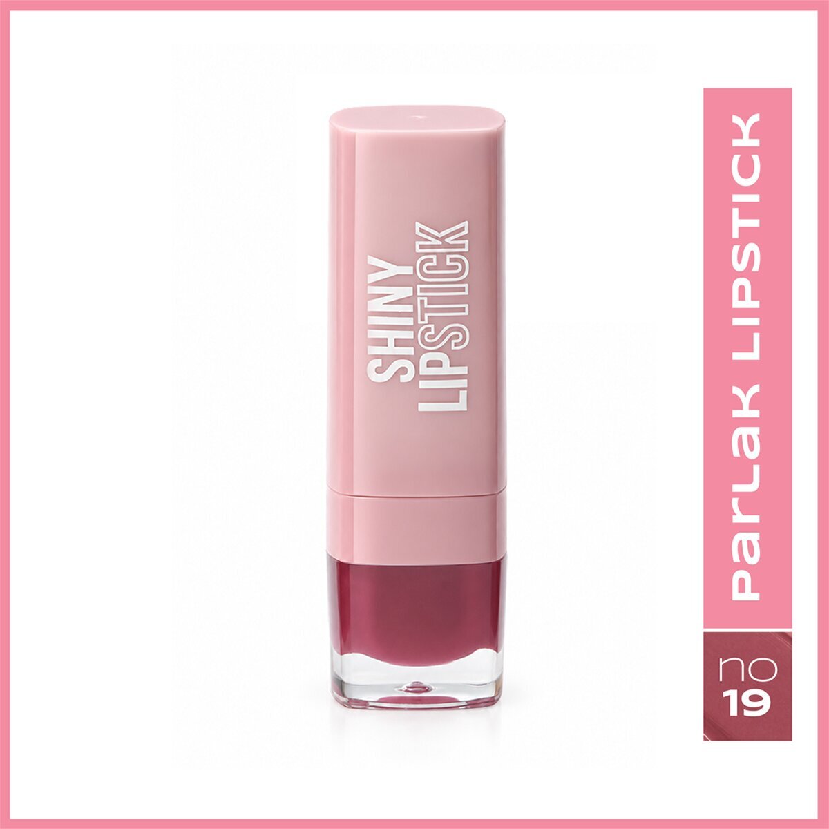UNFILTER UNFILTER BEAUTY Unfilter Beauty Parlak Ruj No: 19 Gül Kurusu 1 of 4