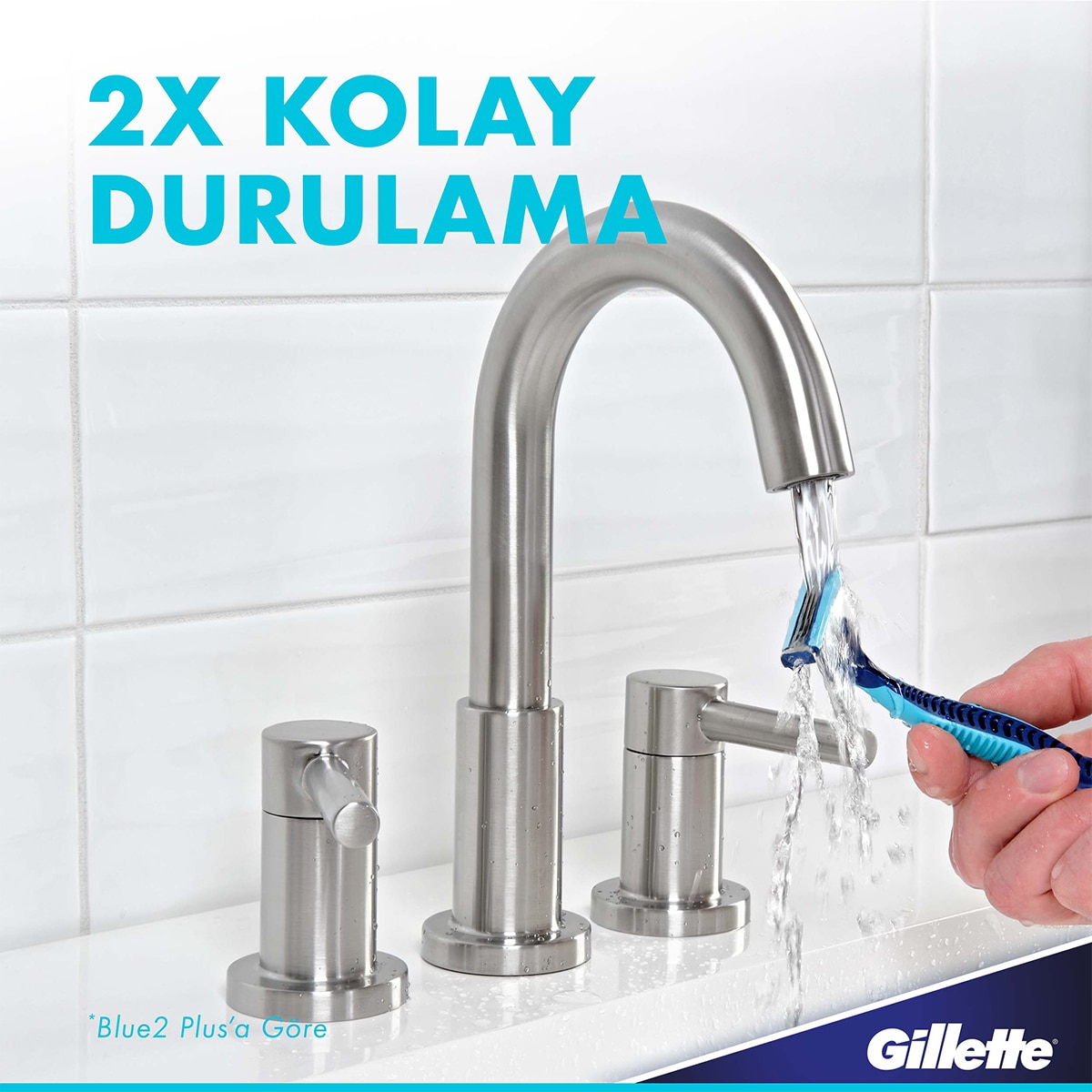  GILLETTE GILLETTE Gillette Blue3 Cool Kullan At Tıraş Bıçakları x 3  1 of 8 