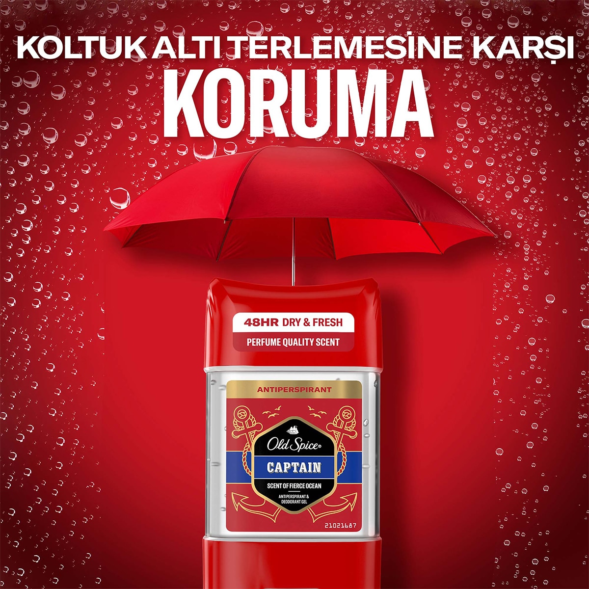 OLD SPICE OLD SPICE Old Spice Clear Gel Stick Captain 70 ml 1 of 9