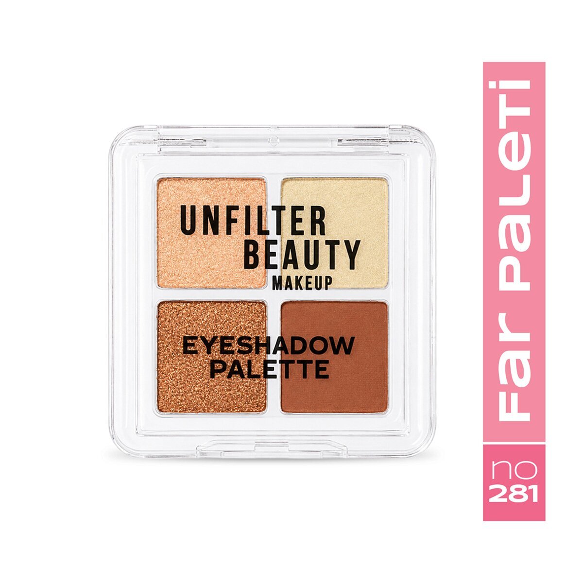 UNFILTER UNFILTER BEAUTY Unfilter Beauty 4'lü Far Paleti No: 281 1 of 3