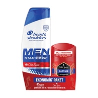 Old Spice Captain Stick 50 ml + Şampuan 300 ml Set