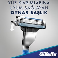 Gillette Mach3 Start+3 Adet Yedek Tıraş Bıçağı