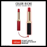 L'Oreal Paris Color Riche Intense Volume Matte Ruj 300 Rouge Confident