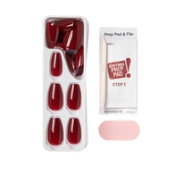  KISS IMPRESS Kiss Impress Color Kendinden Yapışkanlı Takma Tırnak Uzun Mürdüm Medium 511  1 of 4 