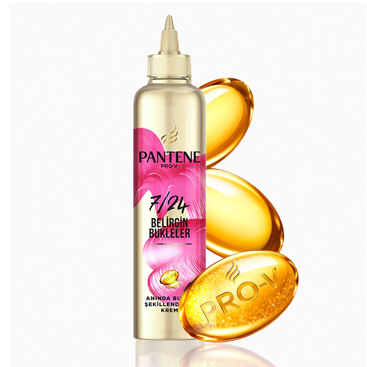  PANTENE PANTENE Pantene Kıvırcık Saçlar İçin 7/24 Saç Bakım Kremi 300 ml  1 of 11 