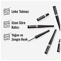 Rimmel London Glam'Eyes Proffessional C35 Likit Eyeliner Black Glamour