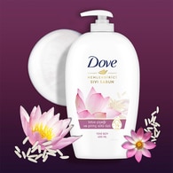 Dove Nemlendirici Sıvı Sabun Lotus Çiçeği ve Pirinç Sütü Özü 450 ml