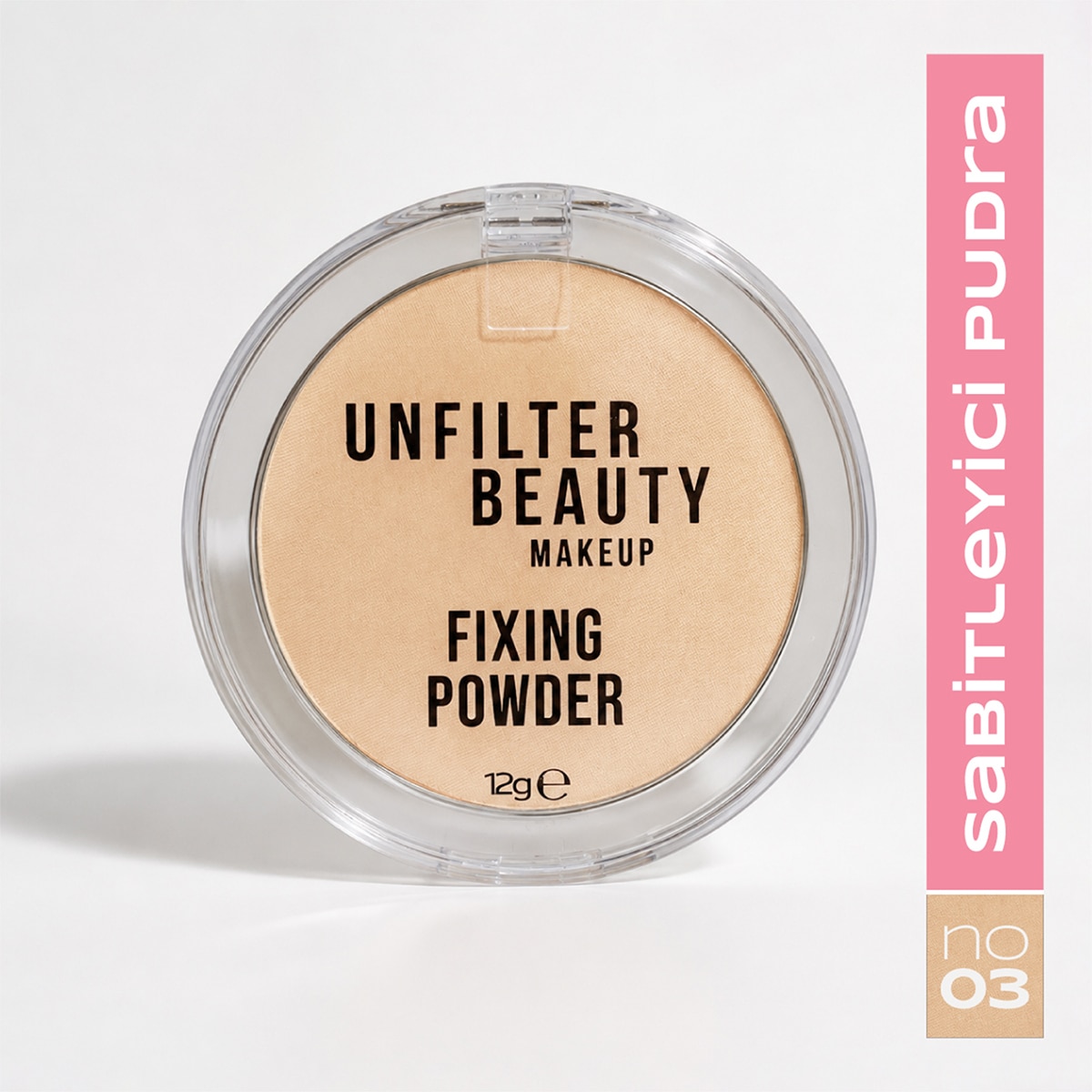 UNFILTER UNFILTER BEAUTY Unfilter Beauty Fixing Pudra No: 03 1 of 3
