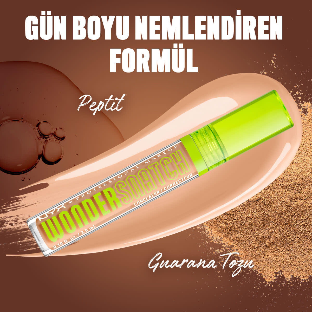 NYX NYX Nyx Professional Makeup Wonder Snatch Nemlendirme Etkili Kapatıcı 10 Light Beige 1 of 9