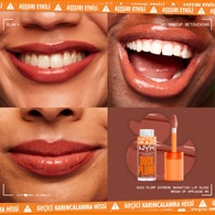 Nyx Professional Makeup Duck Plump Dolgun Görünüm Veren Dudak Parlatıcısı 05 Brown of Applause