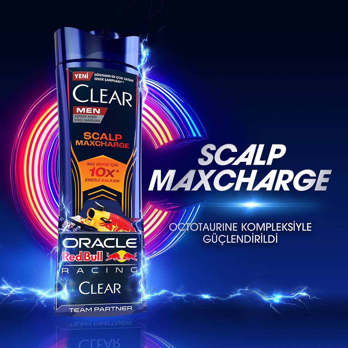  CLEAR CLEAR Clear Men Şampuan Redbull Kepeğe Karşı 330 ml  1 of 11 