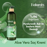 NATURALS BY WATSONS NATURALS BY WATSONS Naturals By Watsons Aloe Vera Saç Kremi 490 ml 1 of 3