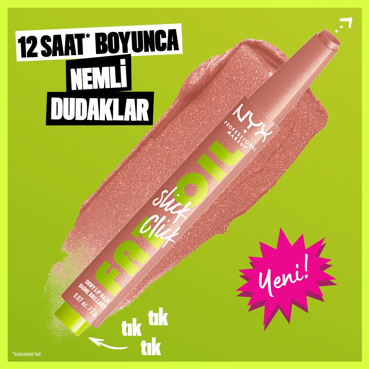  NYX NYX Nyx Professional Makeup Fat Oil Slick Click Parlatıcı Dudak Balmı 14 Group Chat  1 of 8 