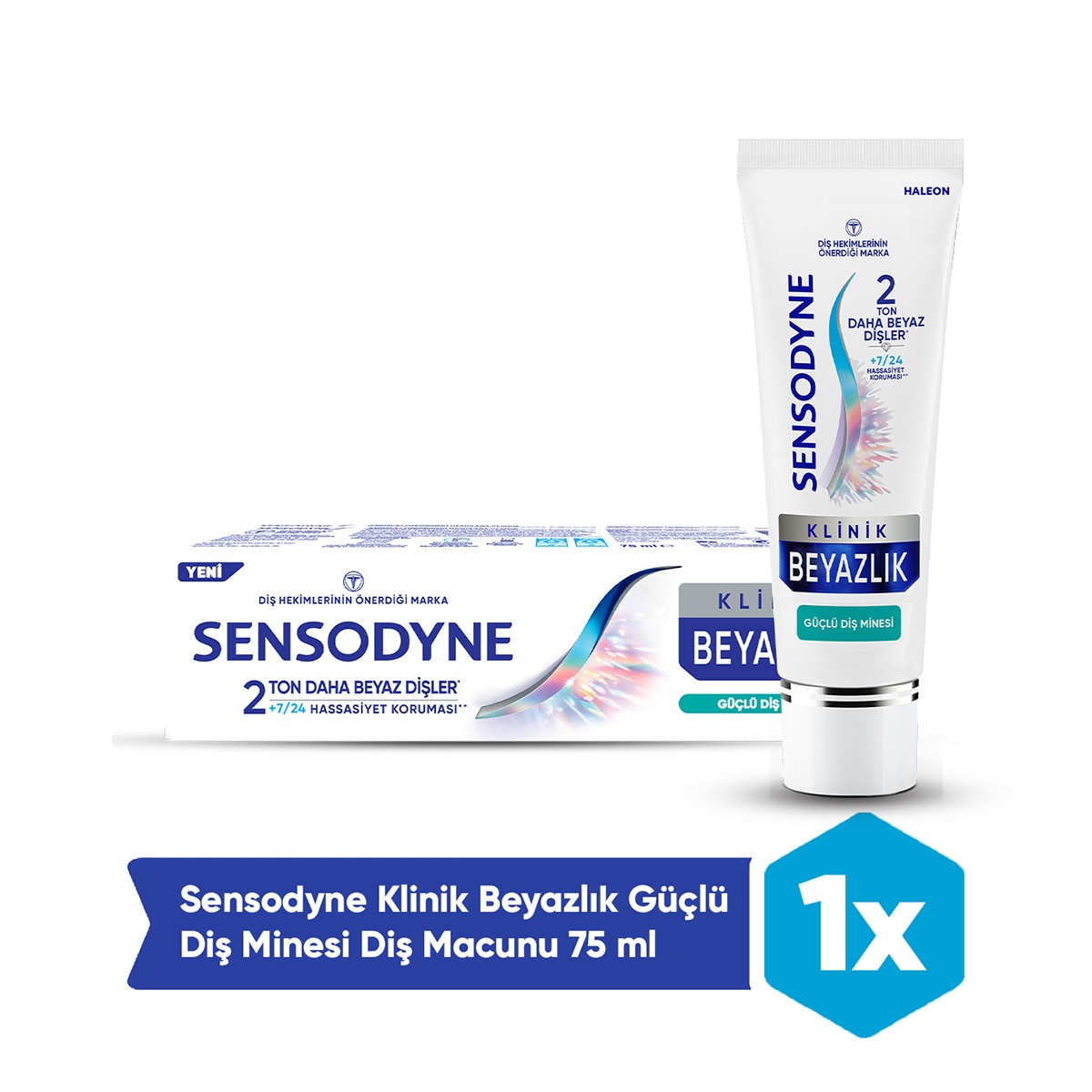 SENSODYNE SENSODYNE Sensodyne Diş Macunu Klinik Beyazlık Diş Minesi 75 ml 1 of 1 Sensodyne Diş Macunu Klinik Beyazlık Diş Minesi 75 ml