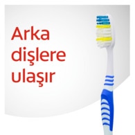 Colgate Extra Clean Dil Temizleyicili Orta Diş Fırçası 2+1
