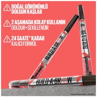 Maybelline New York Build a Brow 2in1 Kaş Kalemi ve Jeli Soft Brown