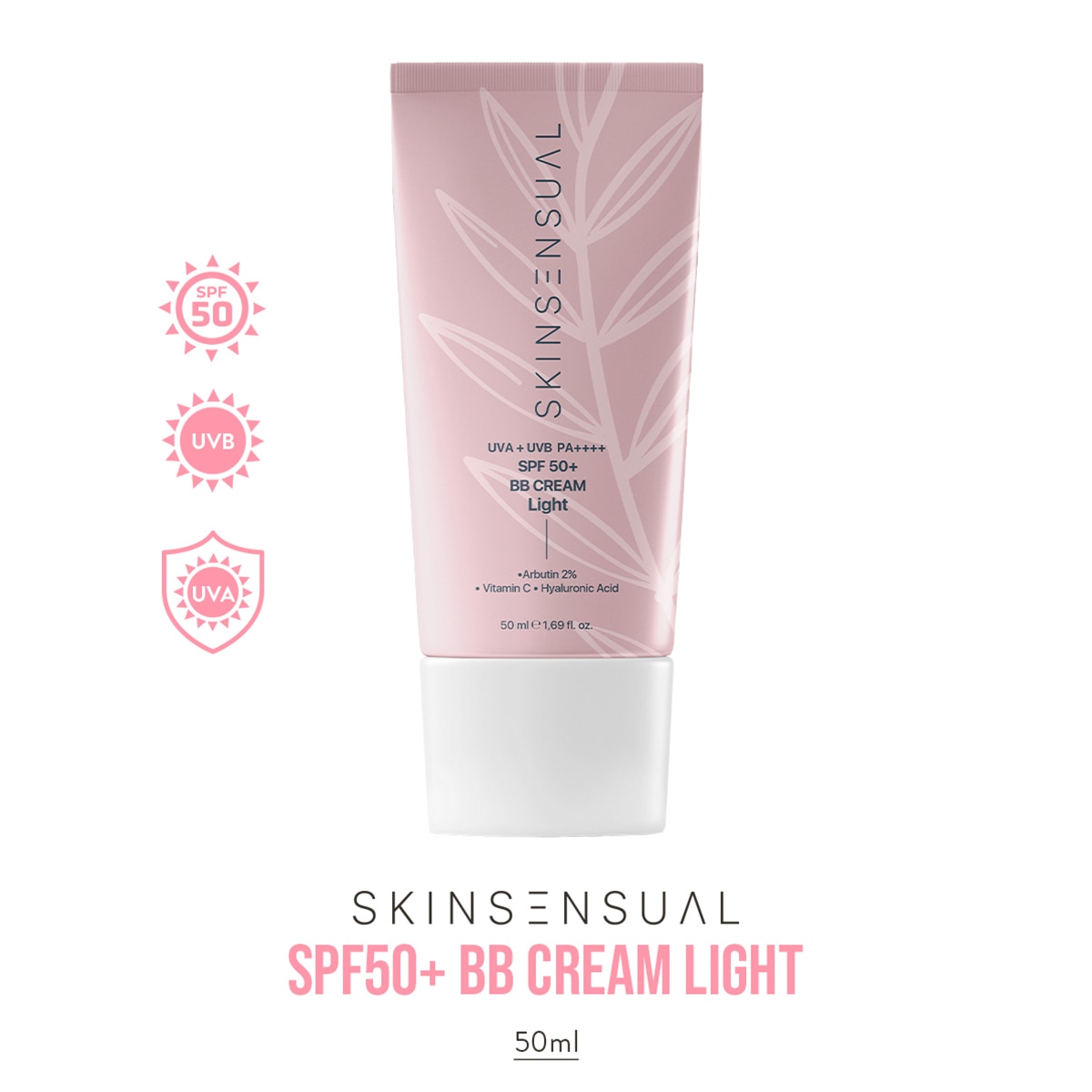  SKIN SENSUAL SKIN SENSUAL Skin Sensual SPF 50+ BB Krem Light 50 ml  1 of 9 