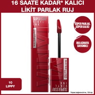 Maybelline New York Vinyl Ink Ruj Lippy No: 10