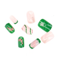 Miine New Year Takma Tırnak Green 24'lü
