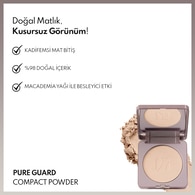 NOTE NOTE Note Pure Guard Koruyucu Kompakt Pudra No: 100 Ivory 1 of 5