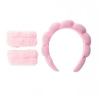 MIINE ROSY SAÇ BANDI&BİLEKLİK SETİ PEMBE