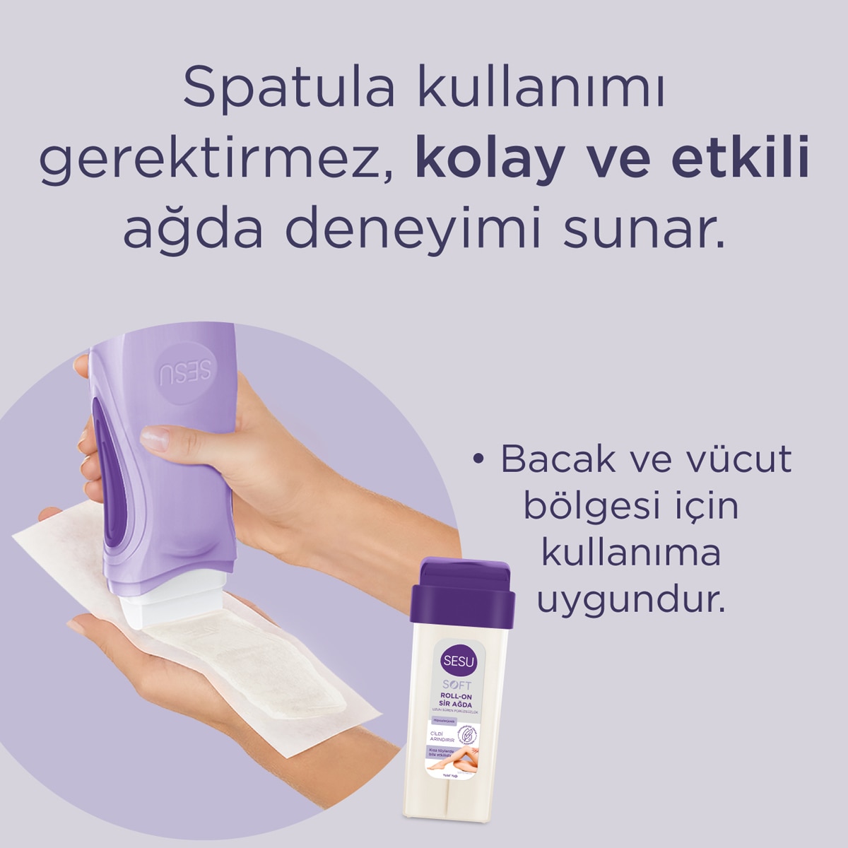  SESU SESU Sesu Roll-On Ağda Soft 100 ml  1 of 6 