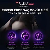 Clear Men Scalp Pro Saç Dökülmesine Karşı Güçlendirici Şampuan 300 ml