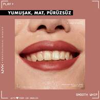 Nyx Professional Makeup Smooth Whip Kremsi Likit Mat Ruj Laundry Day