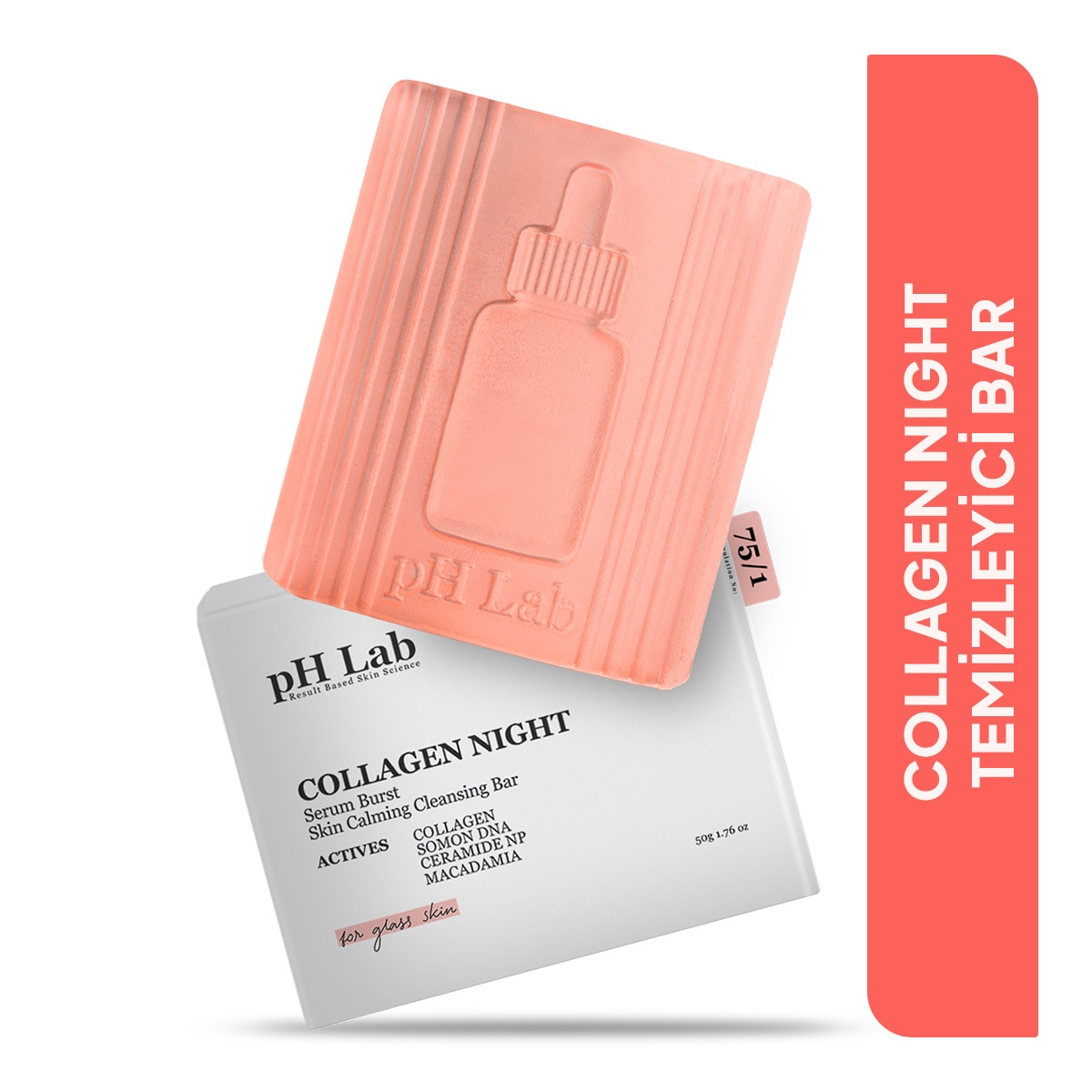  PH LAB PH LAB Ph Lab Collagen Night Temizleme Bar 50 ml  1 of 7 
