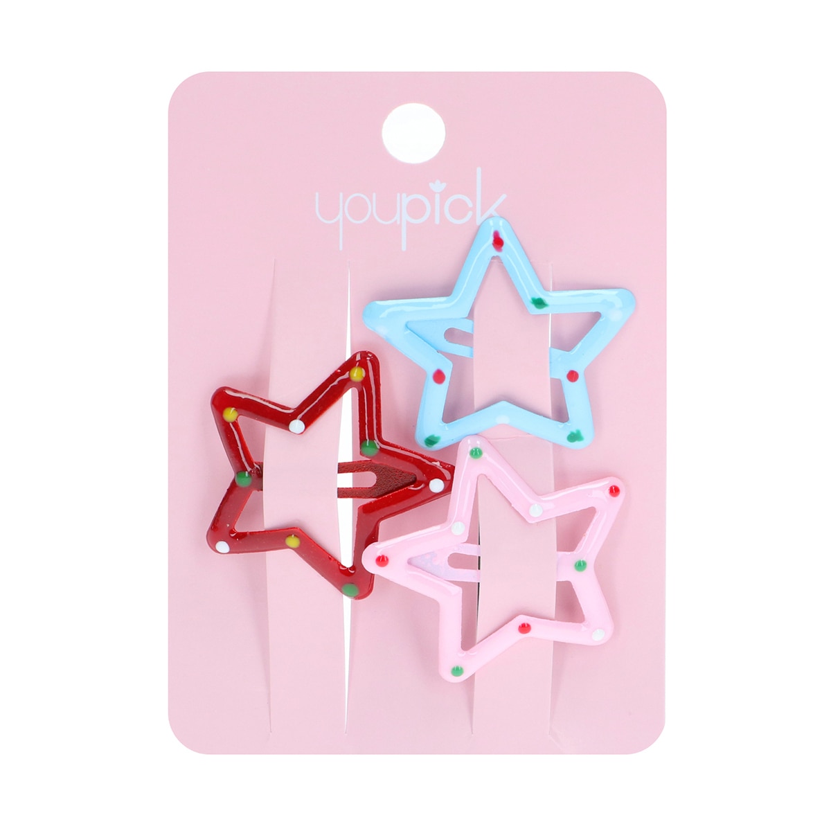 Youpick YOUPICK EXC. Youpick Çıt Çıt Toka Yıldız Büyük 1 of 12