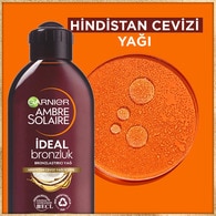 Garnier Ambre Solaire İdeal Bronzluk Bronzlaştırıcı Yağ 200 ml