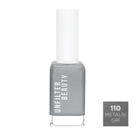  UNFILTER UNFILTER BEAUTY Unfilter Beauty Oje Metalik Gri 110 