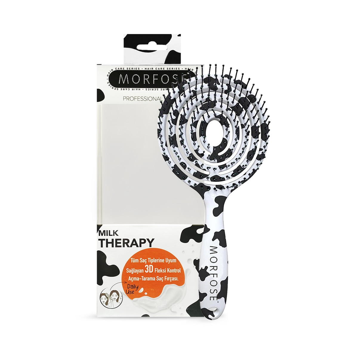MORFOSE Morfose Milk Therapy Oval Saç Tarağı 1424094 | Watsons