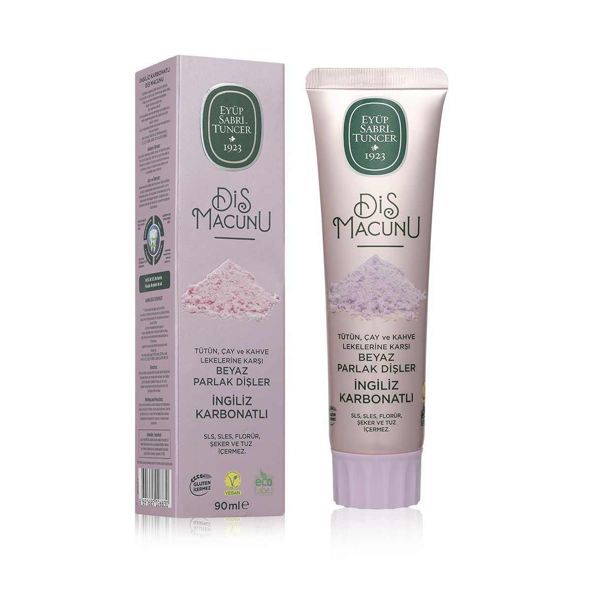 EYÜP SABRİ TUNCER EYÜP SABRİ TUNCER Eyüp Sabri Tuncer Doğal İçerikli İngiliz Karbonatlı Diş Macunu 90 ml 1 of 1