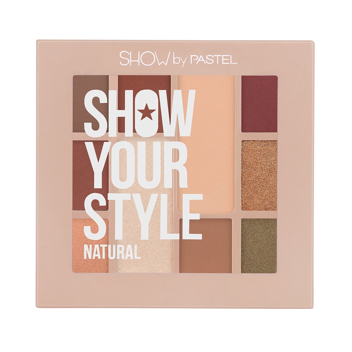  SHOW BY PASTEL SHOW BY PASTEL Show By Pastel Show Your Style Far Paleti 464 Natural  1 of 6 