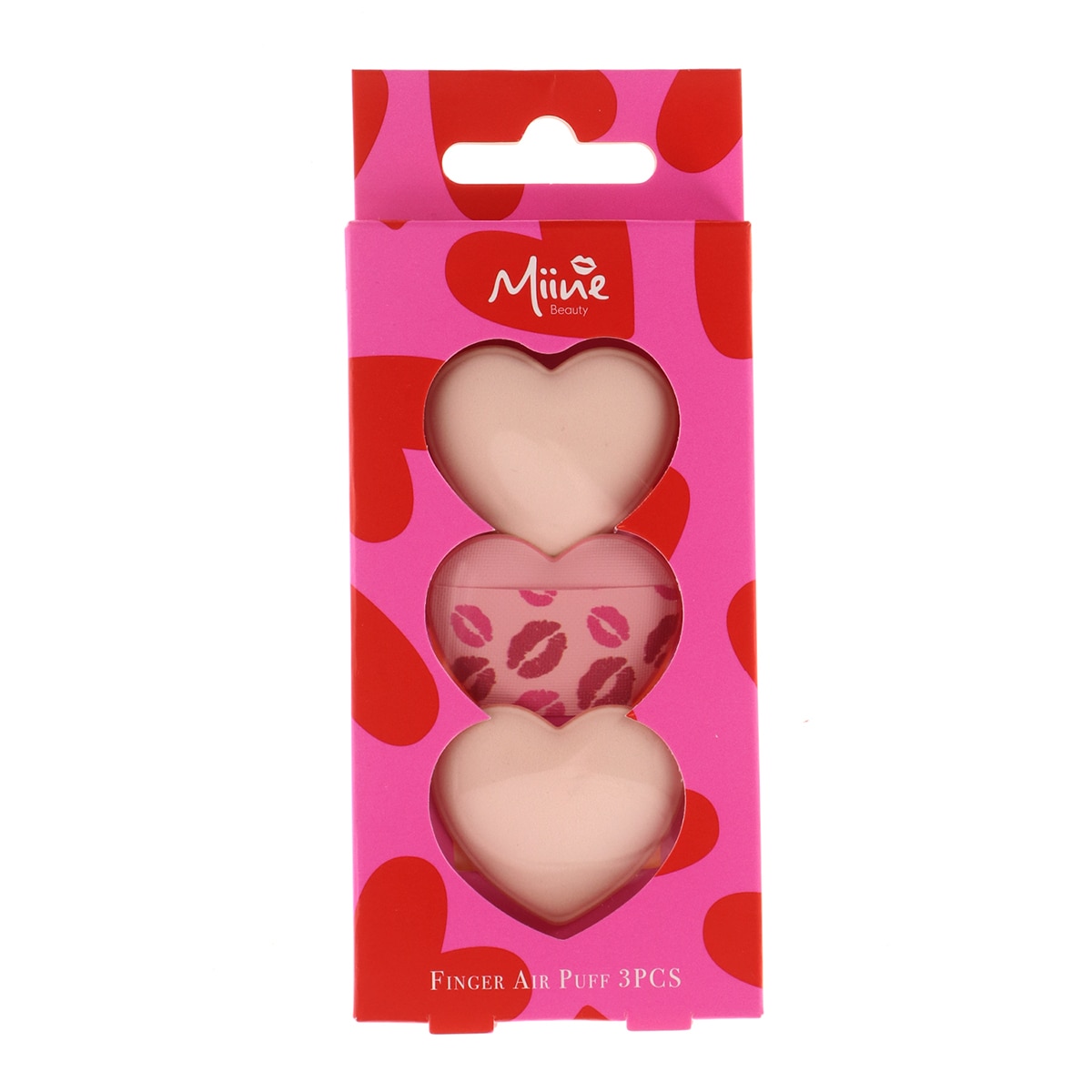  MIINE MIINE Miine Sevgililer Günü Parmak Sünger 3'lü  1 of 2 