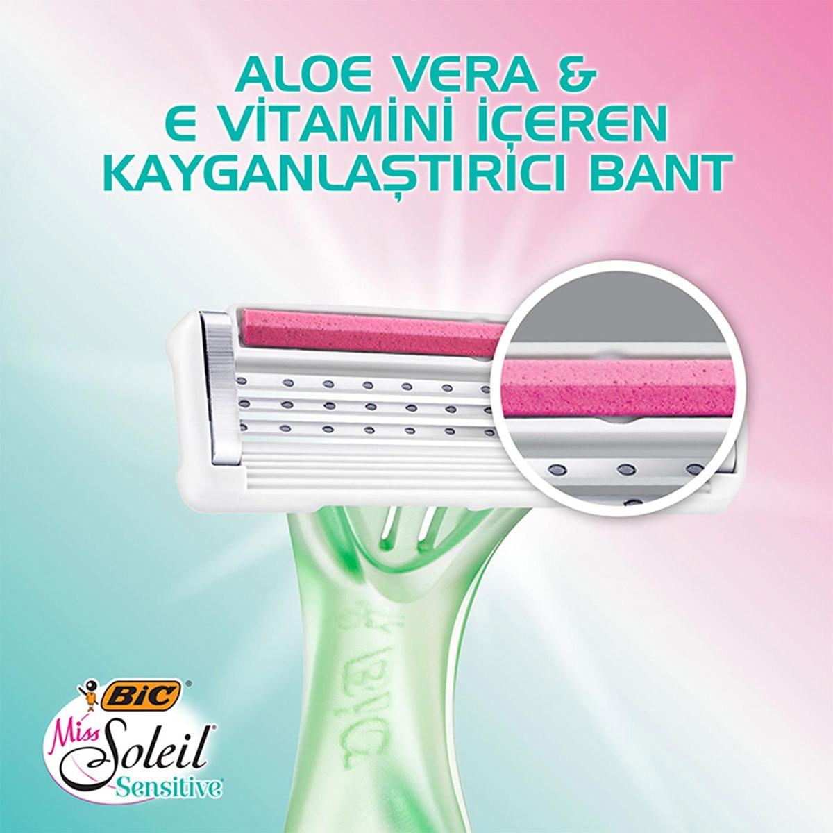  BIC BIC Bic Miss Soleil Sensitive 3 Bıçaklı 3'lü Paket  1 of 6 