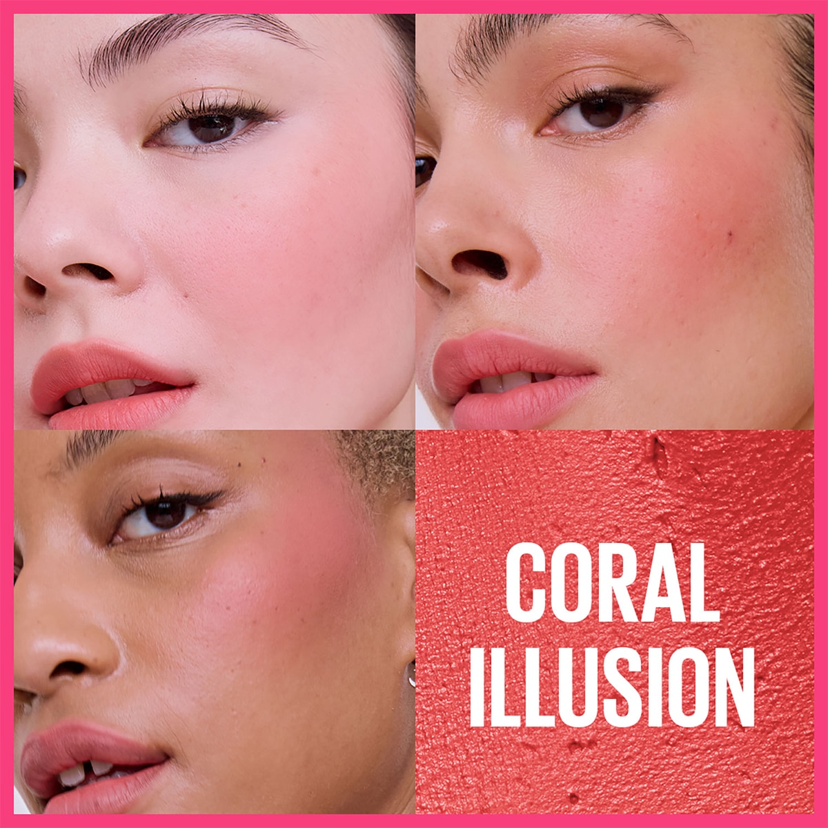  MAYBELLINE MAYBELLINE Maybelline New York Cloudtopia Köpük Dokulu Mat Allık 05 Coral Illusion  1 of 10 
