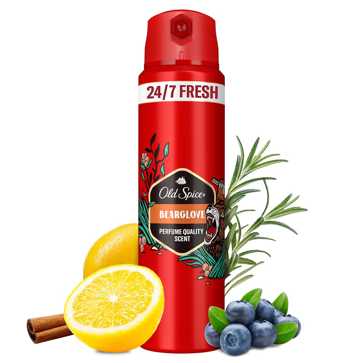 OLD SPICE OLD SPICE Old Spice Bearglove Erkek Sprey Vücut Deodorantı 150 ml  1 of 11 
