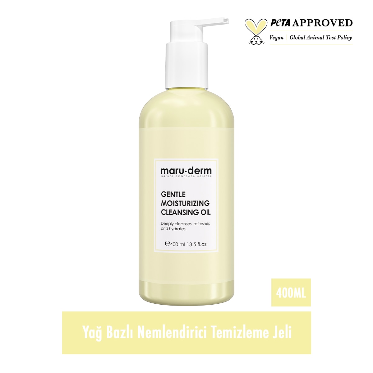  MARUDERM MARUDERM Maruderm Yağ Bazlı Yüz ve Vücut Temizleme Yağı 400 ml  1 of 4 