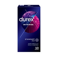  DUREX DUREX Durex Intense Uyarıcı Jelli ve Tırtıklı Prezervatif 10'lu  