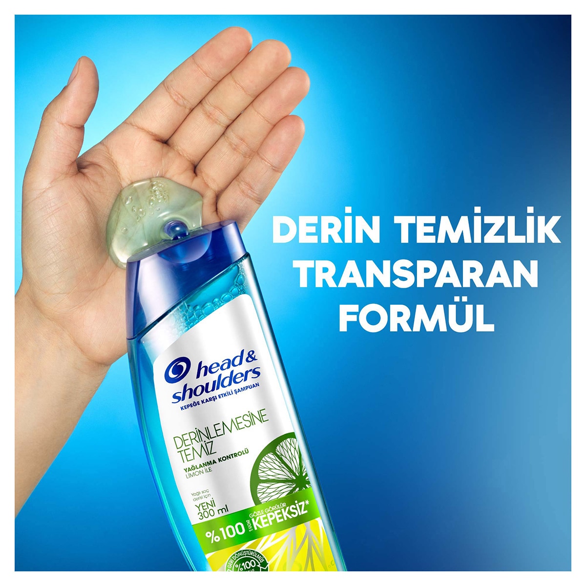 HEAD&SHOULDERS HEAD&SHOULDERS Head&Shoulders Derinlemesine Temiz Yağlanma Kontrolü Limon 300  ml  1 of 9 