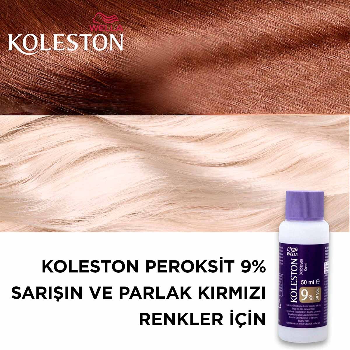  KOLESTON TÜP KOLESTON TÜP Wella Koleston Peroksit 9% Sıvı Oksidasyon Kremi  1 of 2 