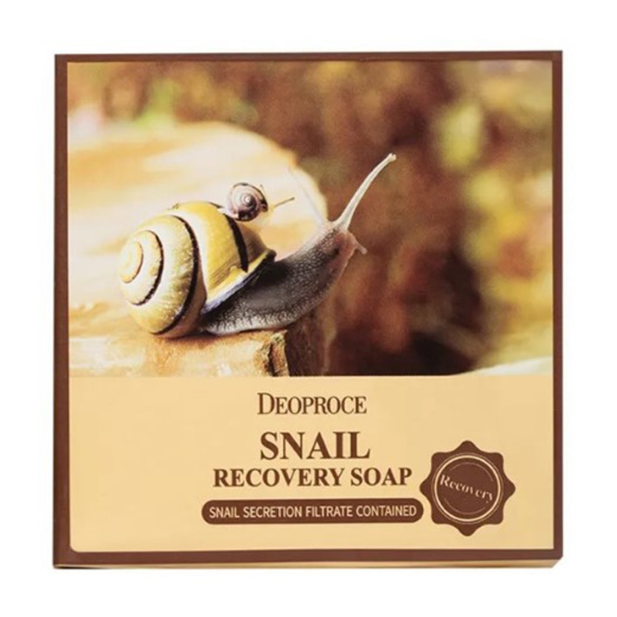  DEOPROCE KOREA DEOPROCE KOREA Deoproce Kore Snail Sabun 100 g  1 of 5 