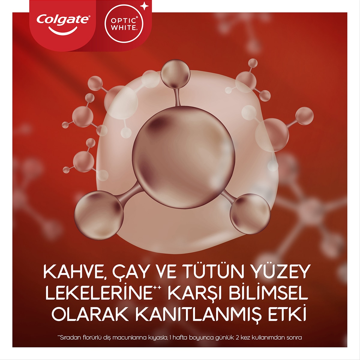  COLGATE COLGATE Colgate Optic White Diş Macun Çay&Kahve&Tütün 75 ml  1 of 10 
