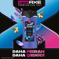 Axe Premium Collection Duş Jeli Blue Lavender 3in1 Vücut Saç Yüz 300 ml
